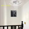 Modern K9 Crystal Chandelier Spiral Rain Drop Crystal Lighting Chandelier Flush Mount Stair Lights för trappa