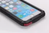 Hoge kwaliteit waterdichte metalen aluminium behuizing voor iPhone 6 6s 4.7 inch plus koffer + gorilla glazen sleutel alinea telefoon geval met bubble tas