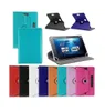 Universal Tablet PC Case 360 ​​graus de rotação Caso PU Fique tampa 7 polegadas Folding Folio Case para 7 polegadas Tablet PC