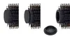 Brosse à cheveux Black Stash Safe Diversion Secret Security Brosse à cheveux Objets de valeur cachés Récipient creux pour la sécurité à domicile Stockage secret210F