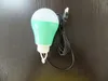 Ampoule colorée, ampoule en plastique à basse pression de couleur, lampe à balle à 5vled, interface USB, rivières et lacs en cours d'exécution, gadgets de produits violents