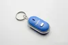 Anti-Lost Finder Sensor Alarm Whistle Key Finder LED With Batteries Safely Security Keychain Whistle Sound LED Light High Quality