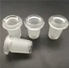 Convertitore di adattatori in vetro da mini maschio da 18 mm a femmina da 14 mm per bong per impianti di riciclaggio del fumo