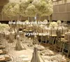 rose artificial flowers wedding sliver menta table wedding decoration flower centerpiece