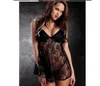 Vendita calda Nuova vendita di vacanza Hot Satin Sexy Lingerie Lady's Diaphanous Pigiama Gonna di pizzo Sleepwear Taglia M L XL 2XL 3XL