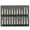 22 Pcs/lot Quality Pro Stainless Steel Round Tattoo Nozzles Tips Needles Grip Machine Set Drop Shipping