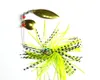 HENGJIA 19.8G/0.7oz spinner bait, cucchiai di esca da pesca Acqua dolce Basso fondale Spigola Walleye Crappie Minnow SPINNERBAIT LURES 20pz