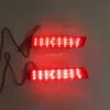 Car LED Brake Lights, LED Rear Bumper Fog Lamp Case for Infiniti FX37 2014, FX35 2009~12, FX50 2009~2013, 24 LEDs Night Running