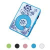 10pcs/lot Hot sale Flower Pattern Mini Clip Flower Pattern MP3 Player Music Media Support Micro SD TF Card Plastic High Quality