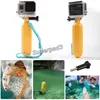 Mini portátil flutuante Bobber Selfie Monópodes com cinta de mergulho flutuante Câmera de câmara de câmara de câmera / punho Mount stick + parafuso para ir pro herói 3+