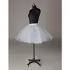 Populär grossist vit svart kort petticoats högkvalitativ tulle kjol tutu dancewear party dress petticoats underskirt crinoline