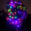 HI-Q impermeável 240 LED String Light 50M 220V-240V Luz de decoração ao ar livre para festa de Natal Casamento 8 cores Interior ao ar livre dec252H