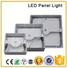 led 표면 장착 패널 라이트 6w 12w 18w ac85265v led squate smd 2835 알루미늄 및 아크릴 도광판이 있는 측면 통