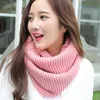 Hot Groothandel Gebreide Sjaal Snoods Kerchief Sjaals Dames Dames Top Mode Infinity Scarf Muffler Bandanna Wrap Sjaals Gratis Verzending