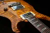 Özel Reed Smith Amber Brown Alev Maple DGT David Grissom İmza Elektro Gitar Çok Sepcial Klavye Kakma