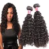 Bellahair® Indian Curly Wave Hair Weaves Weft Bundles Obehandlade Virgin Extensions 8 ~ 30In 3