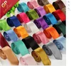 10 stks Minimale Mode Mannen Dames Skinny Effen Kleur Effen Satijn Polyester Silk Tie Stropdas Neck Ties FX29 gratis verzending