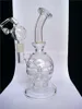 Fabber yumurta Cam rig kafatası cam bongs recycler cam su boruları petrol kuleleri dab teçhizat 14mm kadın ortak