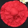 Handmade Ribbon Embroidered Round Bottom Bag Chinese Ethnic Satin Cloth Travel Jewelry Gift Pouches 8 Ring Case Bag Craft Packaging Bags