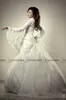 Muslim Bröllopsklänningar Turkiet Ball Gown High Neck Modest Mellanöstern Dubai Arabiska Långärmad Luxury Lace Beaded Plus Size Bröllopsklänningar