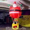 Christmas Ornaments 3m Store Hanging Fat Santa Ball Inflatable Santa with Penguins