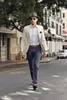 Custom made Cool Groom Смокинги Две Части Slim Fit Формальный Мужской Костюм Высокого Качества для Мужчин Свадебные Костюмы