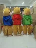 2018 Hoge kwaliteit Alvin en de Chipmunks Mascot Costume Chipmunks CoSpaly Catoon personage volwassen Halloween feestkostuumcarnaval kostuum