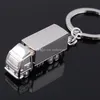 Nieuwe Mode Leuke Charm Ring Keyfob Sleutelhanger Gift Truck Lorry Car Lovely E00114 Bard