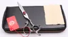 6quot 440C Red Gem Dragon Handle Professional Human Hair Scissors Cutting or Thinning Shears Barberquots frisör SCISSORS3886620