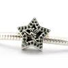 Tinker Bell Star 100% 925 Sterling Silver Beads Fit Pandora Charms Bracciale Autentici gioielli di moda fai da te