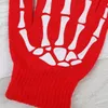 Gants tricotés de couleur Pure pour doigts et os de la main, pour écran tactile, à la mode, antigel, pour hommes et femmes, 6 couleurs, hiver