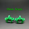 10pcs Sell 10mm 14mm 18mm/ 19mm Joint Plastic Keck Clips Lab Clamp Bong Clip For Glass Adapter NC Kit