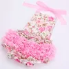 Floral baby lace romper for toddler headband shoe setropa bebe boutique infant summer clothesnewborn baby girl cloth8705365