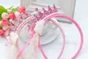 Nya 2016 Girls Hair Bands Pearls Harts Diamond Lace Bow Ribbon Crown Princess Children Accessories Hair Accessories Hair Band3103682