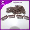 100pcsbag 38mm hair weave Clips with silicone for hair extensions and weft black brown blonde in Stock 1125277
