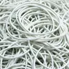 High Quality 500pcs/Pack 50mm White Color Rubber Band Strong Elastic Band School Office Supplies Free Shipping Papelaria