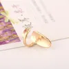 Ringen voor vrouwen praktische persoonlijkheid libel gouden bloemen nagelring gouden bloemen zilver vergulde legering ringen