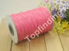 shiipping Whole Color 1roll 175meters 1mm HIGH QUALITY KOREA Waxed Cotton Cord Cotton Beading String Cord2559
