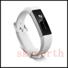 Nytt ersättare Arvband Arvband Silikon Silikonrem för Fitbit Alta HR Smart Watch Armband 17 Color Clasp Smart Acccessories