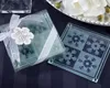Beach Themed Glass Coaster Wedding Favors 7 Styles 2pcs=1set 100sets/lot