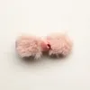 Nuovi accessori per bambini 20 pz / lotto fiocchi di lana di lusso fermagli per capelli capretto principessa coreana ragazza fermagli per capelli cartone animato per bambini forcine carine
