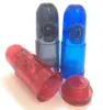 Kunststoff Schnupftabakflasche Kit Bullet Snorter Jar Rauchen Handwerkzeuge Rocket Sniff Dispenser Tragbare Kappe