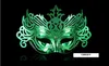 Świąteczny kostium maska ​​seksowna maskarada maski Hallowmas Venetian Eye Mask Maski na Boże Narodzenie Cosplay Party Night 7269810