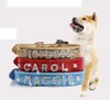 Ładne listy DIY Slajdów Listy z Rhinestone do 10mm Pet Dog Collars Listów i numerów 60 sztuk