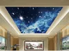 Large natural environment night sky ceiling decoration suitable for nonwoven wallpaper living room bedroom el lobby room ship8388563