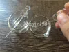 Clear Glass Wax Dish Pruik Wag Concentrate Oil Containers met Dabber Tool Glass Oil Bowl Set voor Bongs Water Pipes