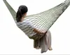 Portatile Appeso Letto Tela Tessuto All'aperto Campeggio Caccia Amaca amache per bambini carino altalena da giardino Hanging Mesh Hammock spedizione gratuita