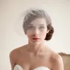 Vintage Birdcage Wedding Veils Face Blusher Wedding Hair Pieces Two Tiers Short Bridal Headpieces Bridal Veils #V201