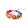 Mode Hippie Sailor Knot Surfer Kvinna Armband Boho Hemp String Woven Friendship Armband Bulk 10 Färger