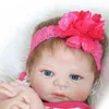 Reborn Baby Doll Realistico 23 pollici Full Silicone Vinyl Baby Doll Look Real Princess Girl Collection Dolls di NPK Doll